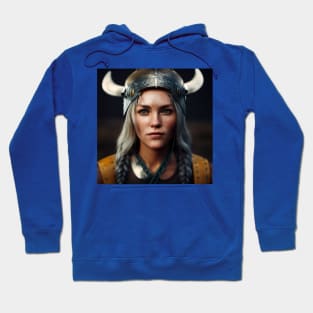 Viking Shield Maiden Hoodie